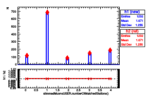 slimmedMuonsUSER.numberOfMatchedStations()
